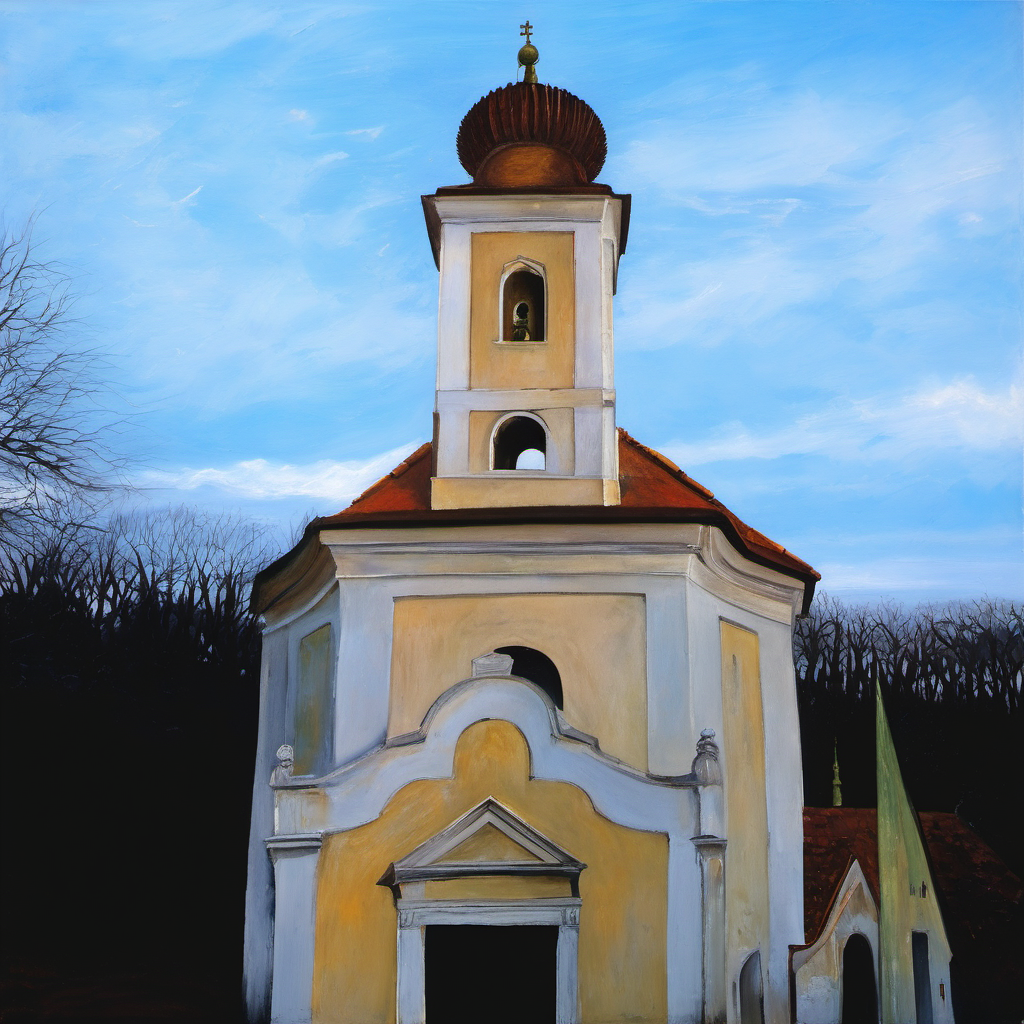 Historická podoba – kostel Narození Panny Marie (Neslovice)