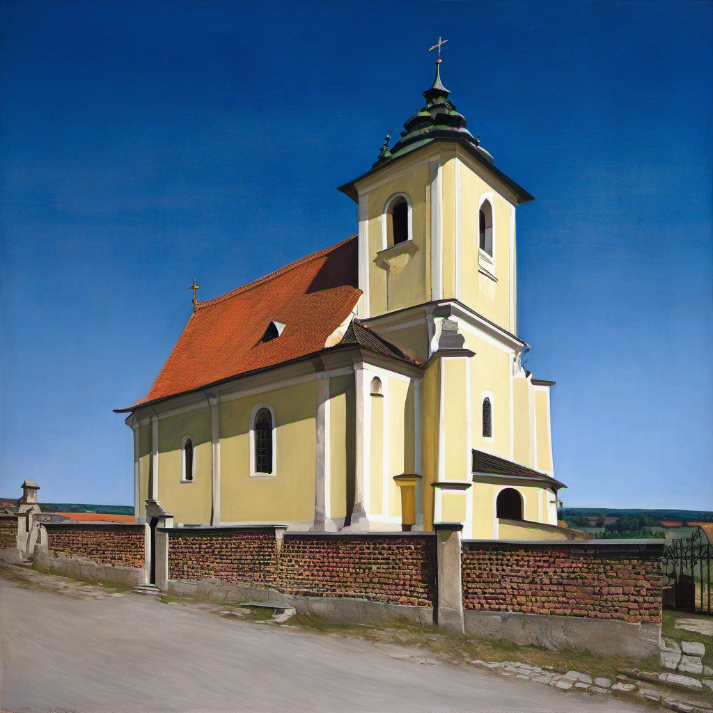 Historická podoba – kostel Narození svatého Jana Křtitele (Černovice)