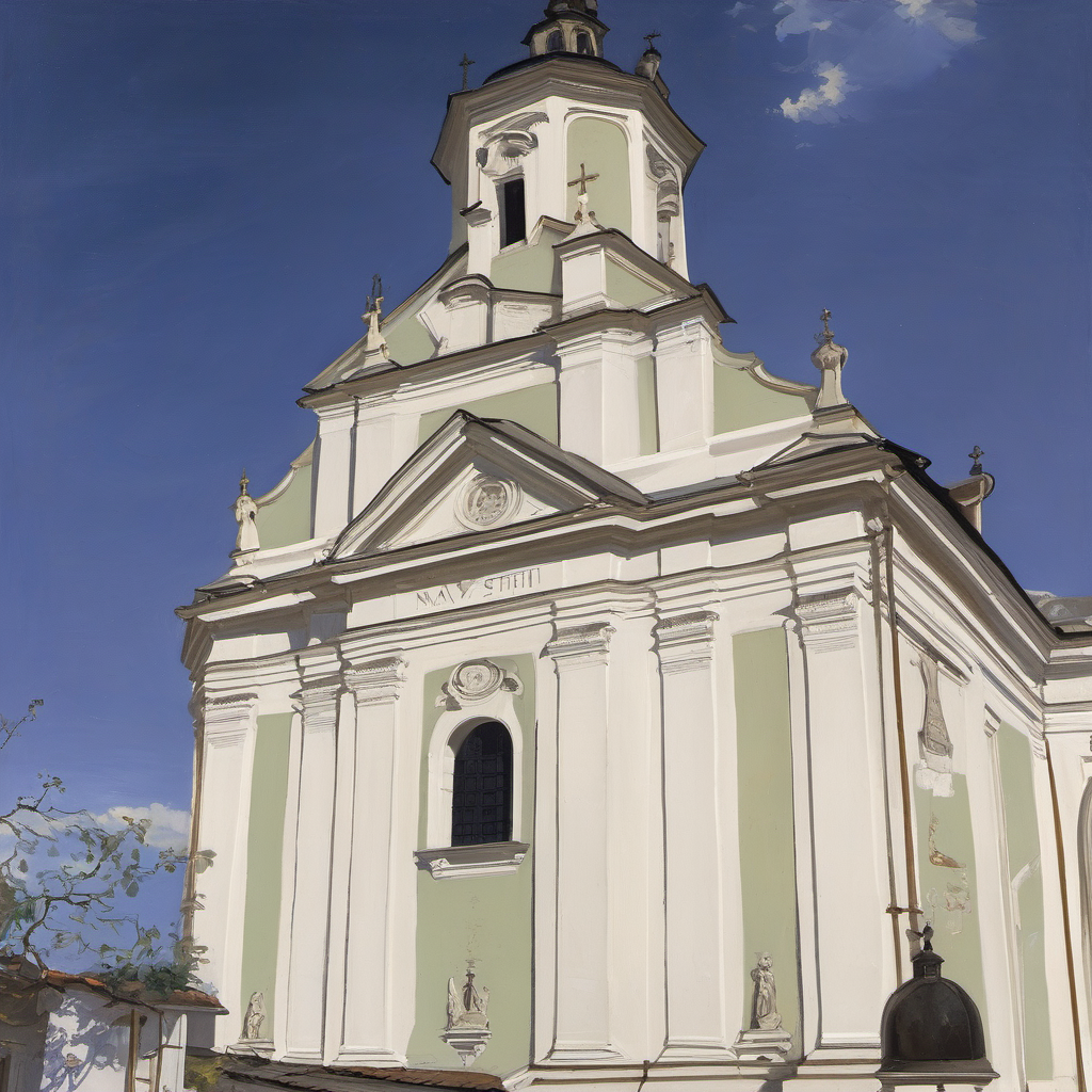 Historická podoba – Kostel Navštívení P. Marie