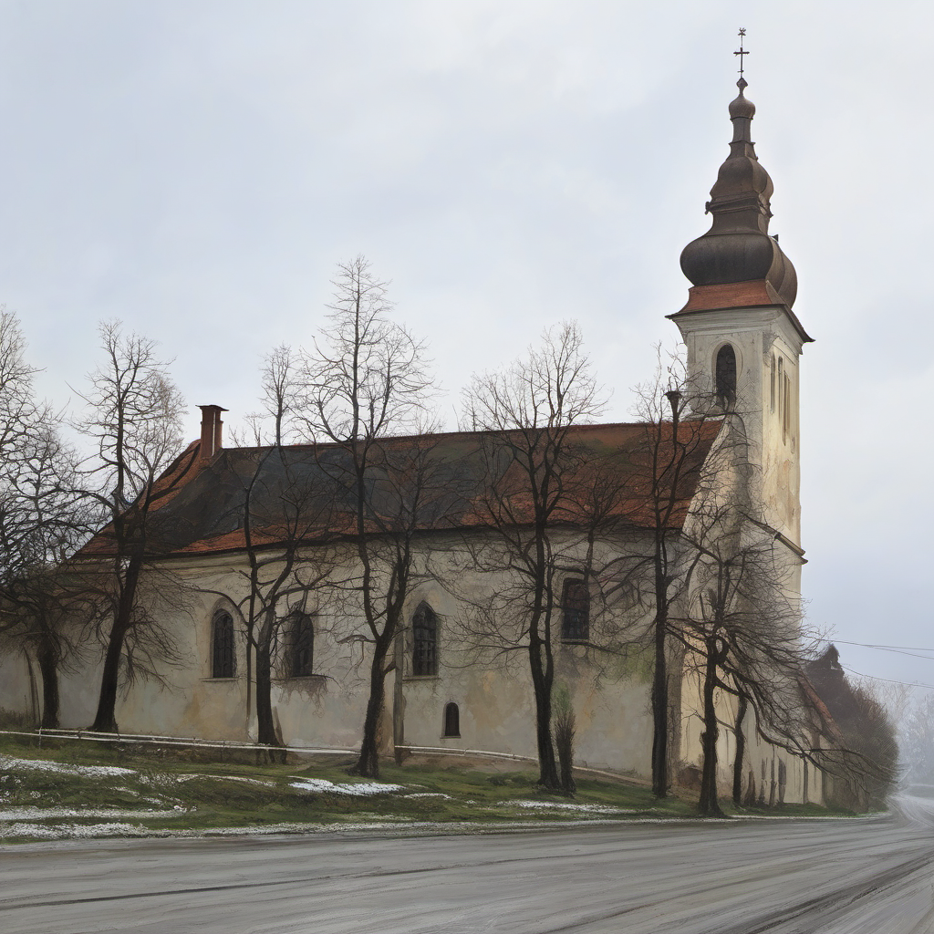 Historická podoba – kostel Nejsvětější Trojice (Babice)