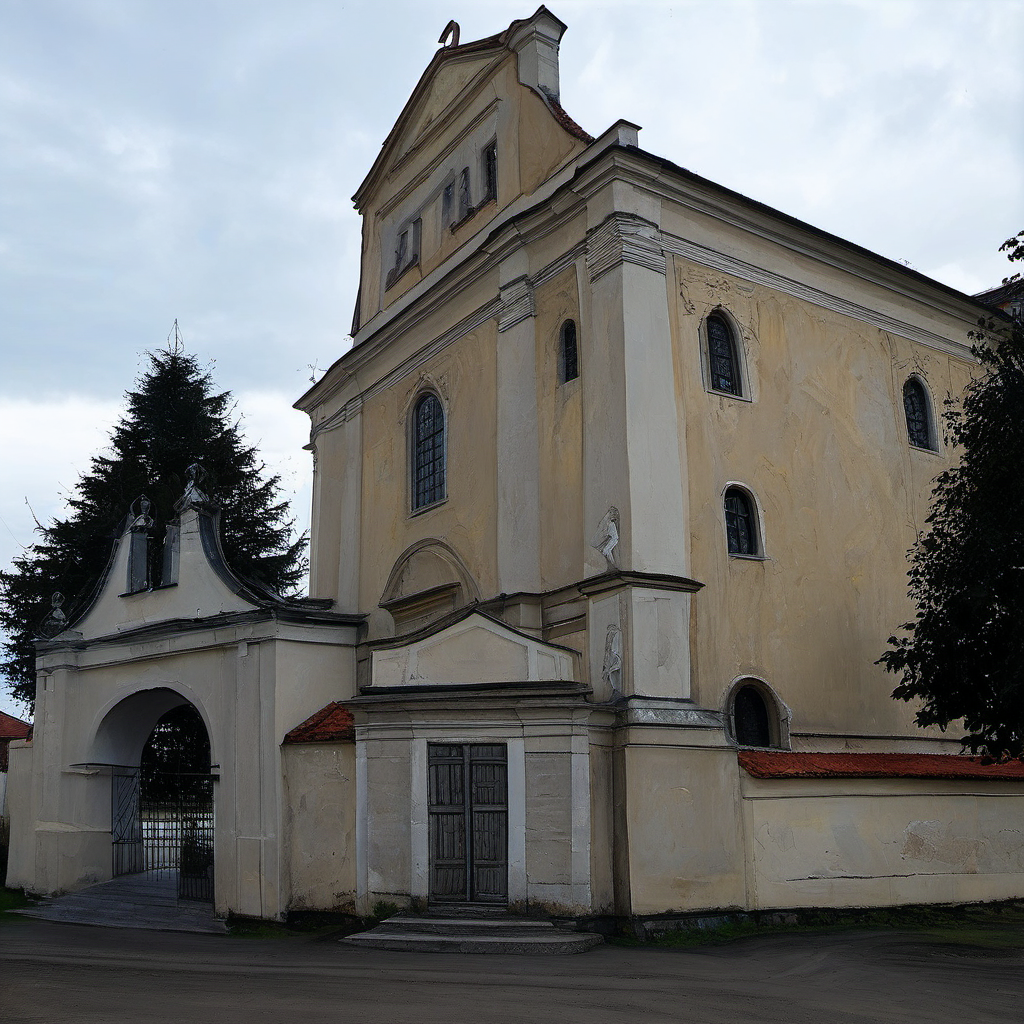 Historická podoba – kostel Nejsvětější Trojice (Bohuslavice)