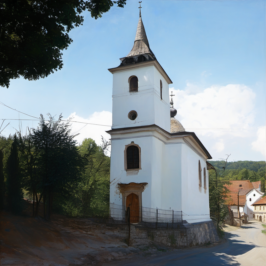 Historická podoba – kostel Nejsvětější Trojice (Chrastavec)