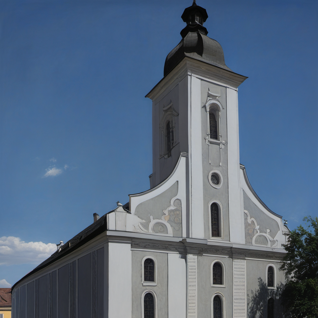 Historická podoba – kostel Nejsvětější Trojice (Javorník)