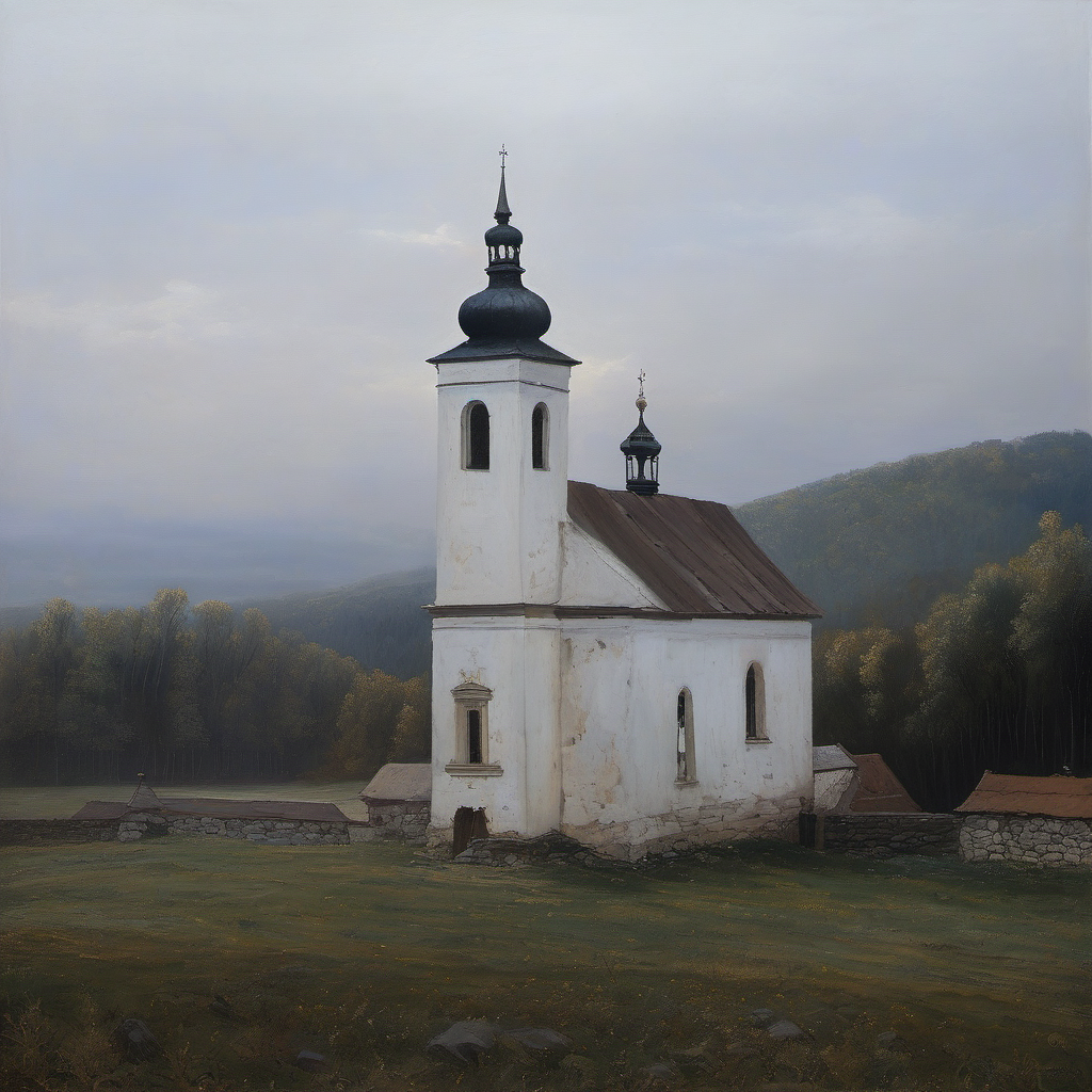 Historická podoba – Kostel Nejsvětější Trojice (Kopřivná)