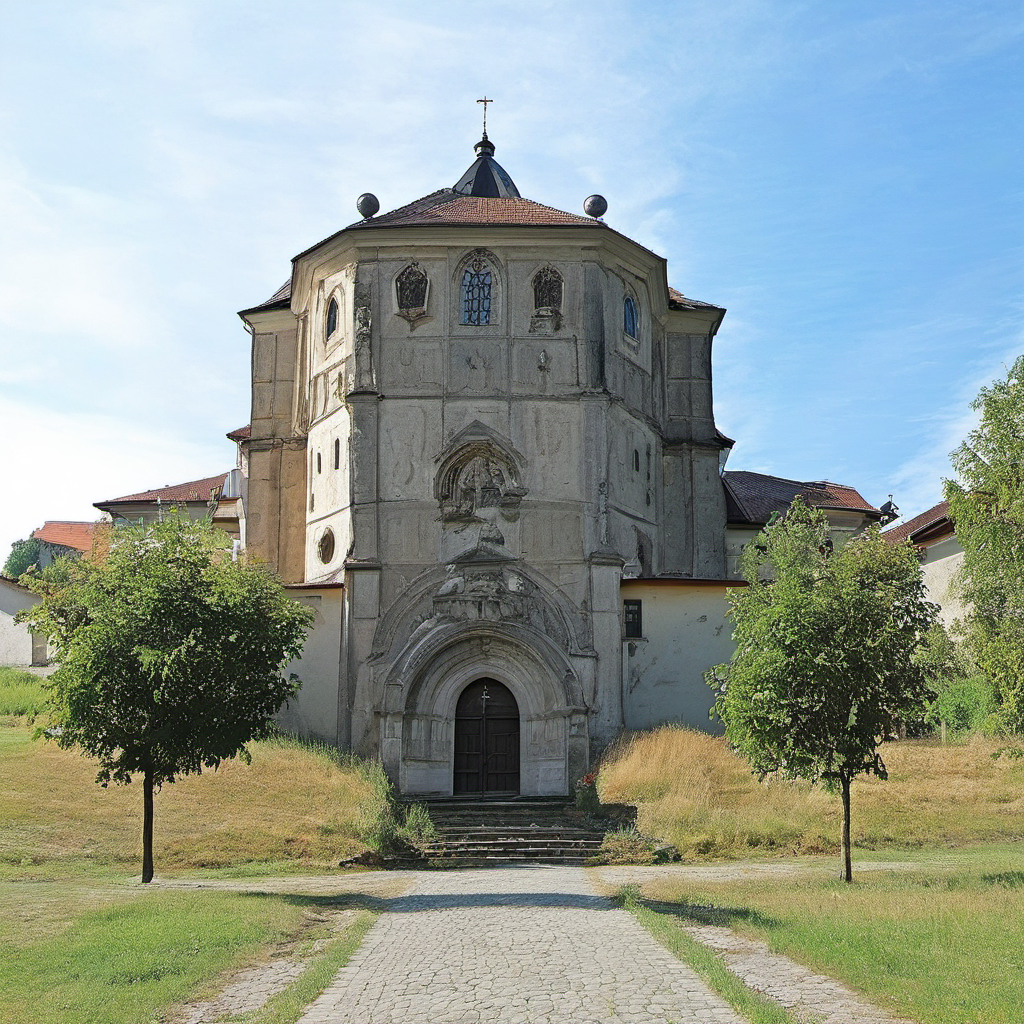 Historická podoba – Kostel Nejsvětější Trojice (Kuks)