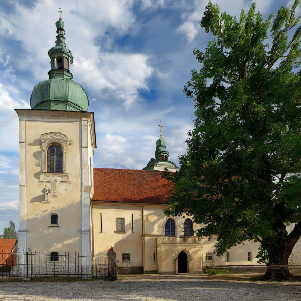 Historická podoba – Kostel Nejsvětější Trojice v Jiřetíně pod Jedlovou