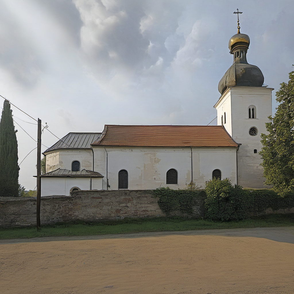 Historická podoba – Kostel Panny Marie (Osice)