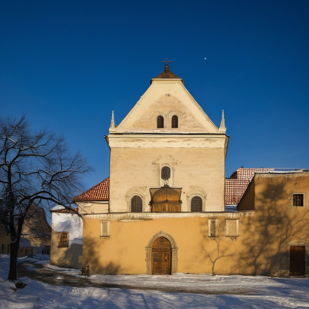 Historická podoba – Kostel Panny Marie Andělské na Hradčanech