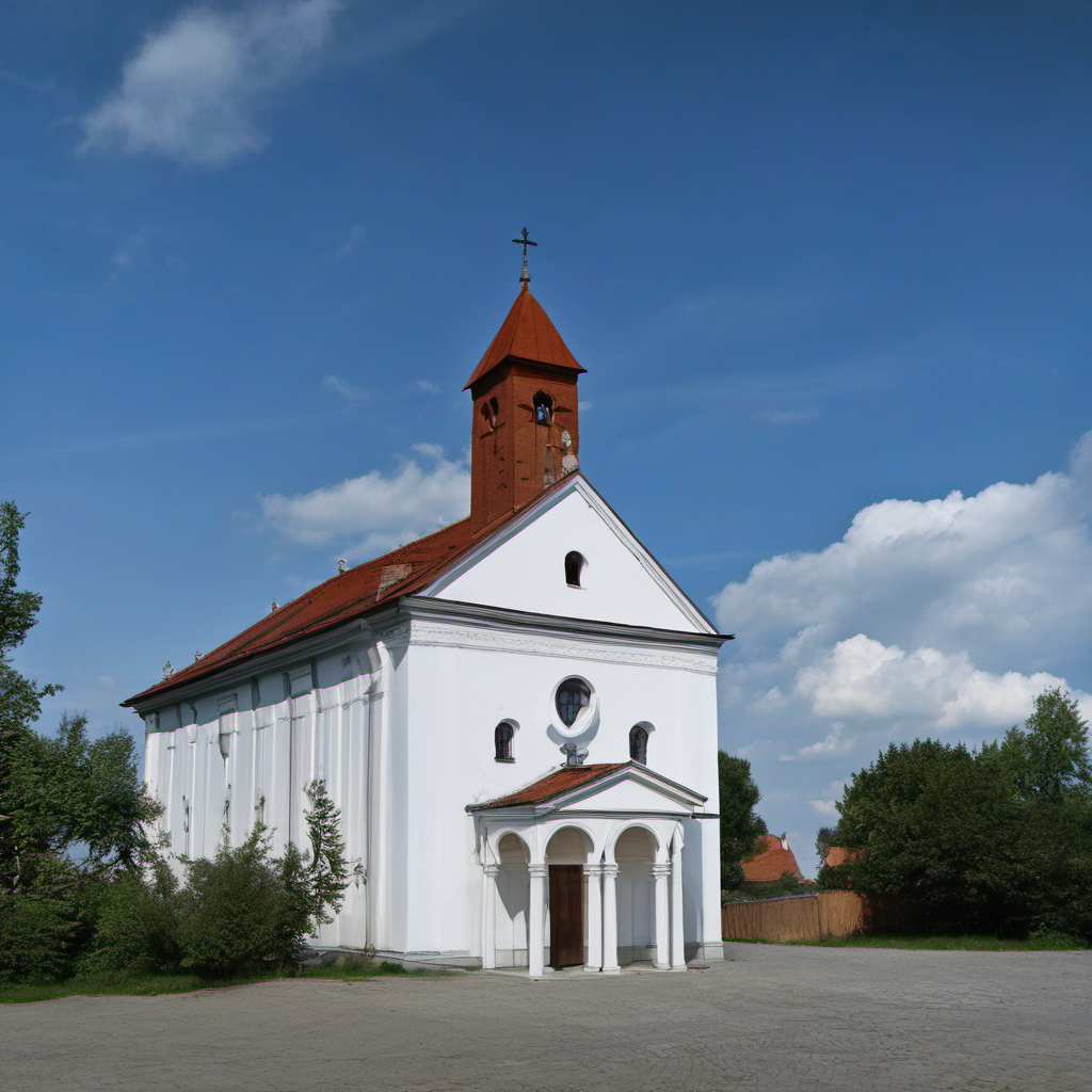 Historická podoba – Kostel Panny Marie Královny Andělů