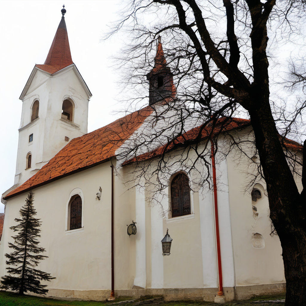 Historická podoba – Kostel Stětí svatého Jana Křtitele (Ořech)