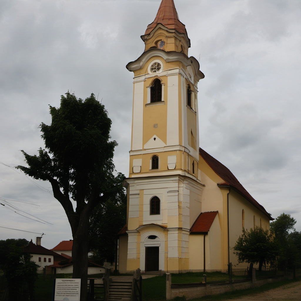 Historická podoba – kostel Stětí svatého Jana Křtitele (Starý Petřín)