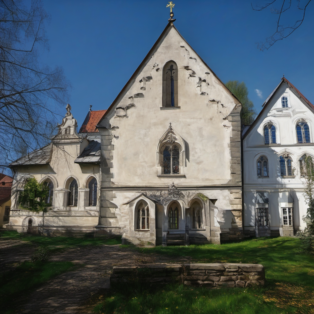 Historická podoba – Kostel svaté Anny (Polná)