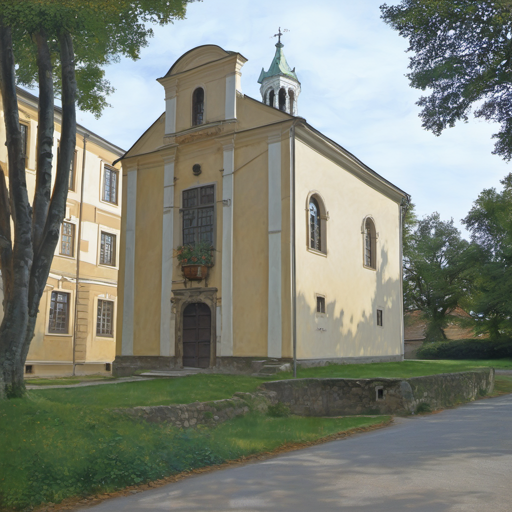 Historická podoba – Kostel svaté Anny (Skřivany)