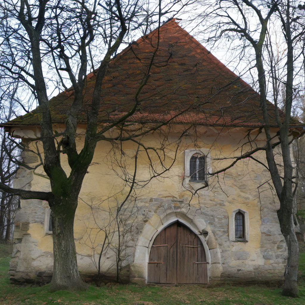 Historická podoba – Kostel svaté Anny (Svatá Anna)