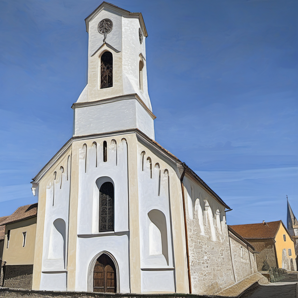 Historická podoba – Kostel svaté Barbory (Hrob)