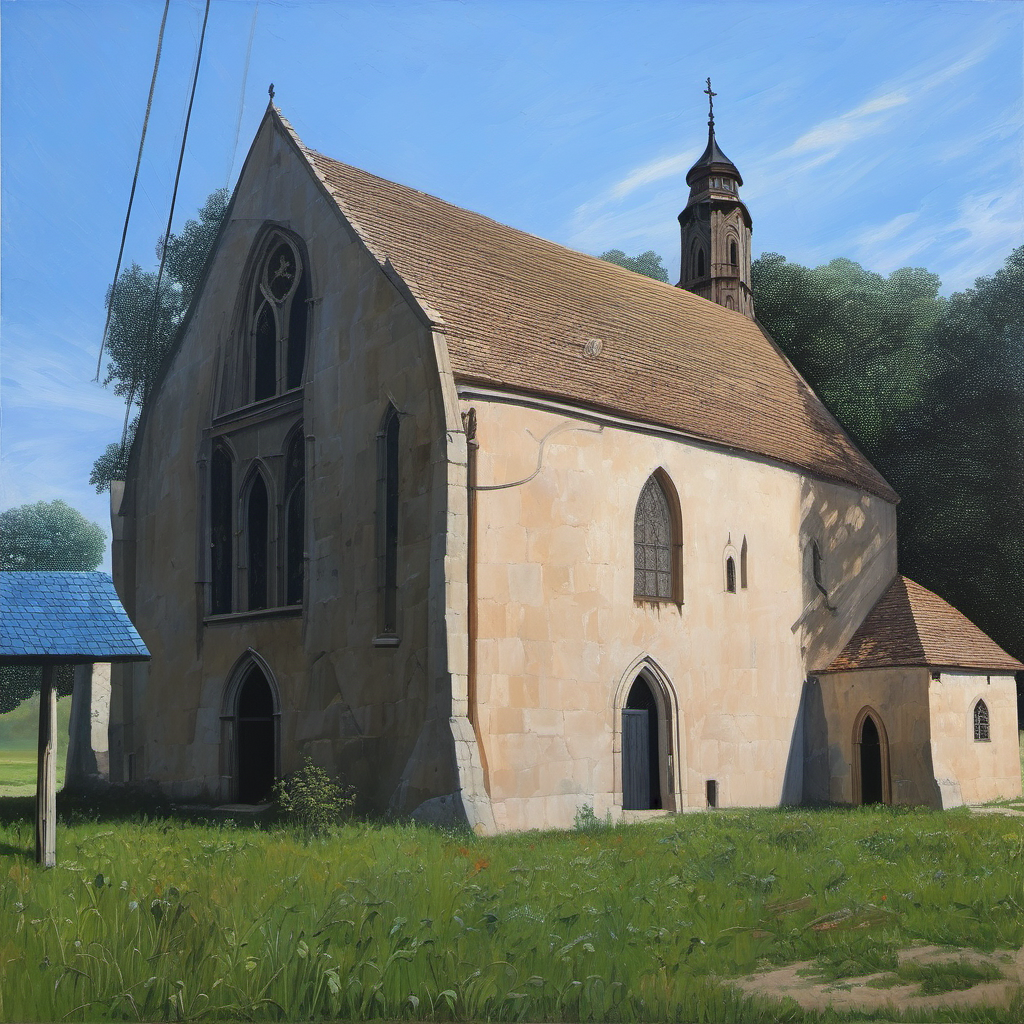 Historická podoba – Kostel svaté Kateřiny (Medvědice)