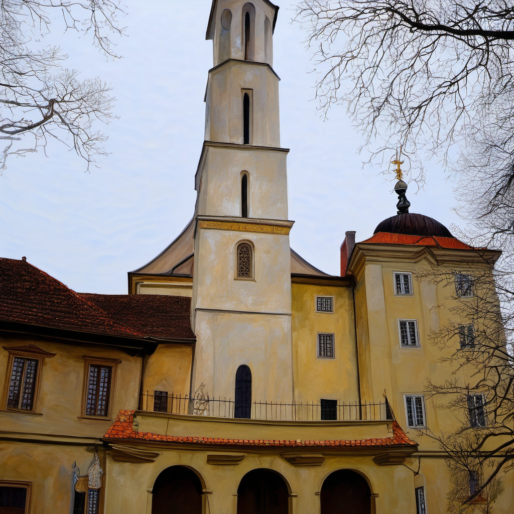 Historická podoba – Kostel svaté Kateřiny Alexandrijské v Praze