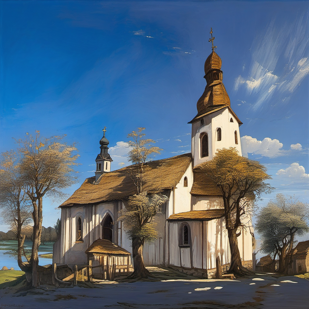 Historická podoba – kostel svaté Kateřiny Alexandrijské ve Stráži nad Nisou