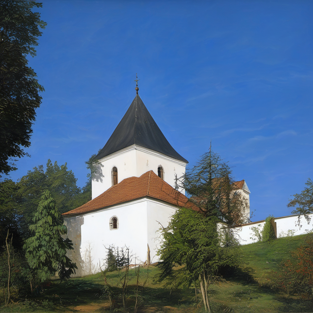 Historická podoba – Kostel svaté Máří Magdaleny (Čkyně)