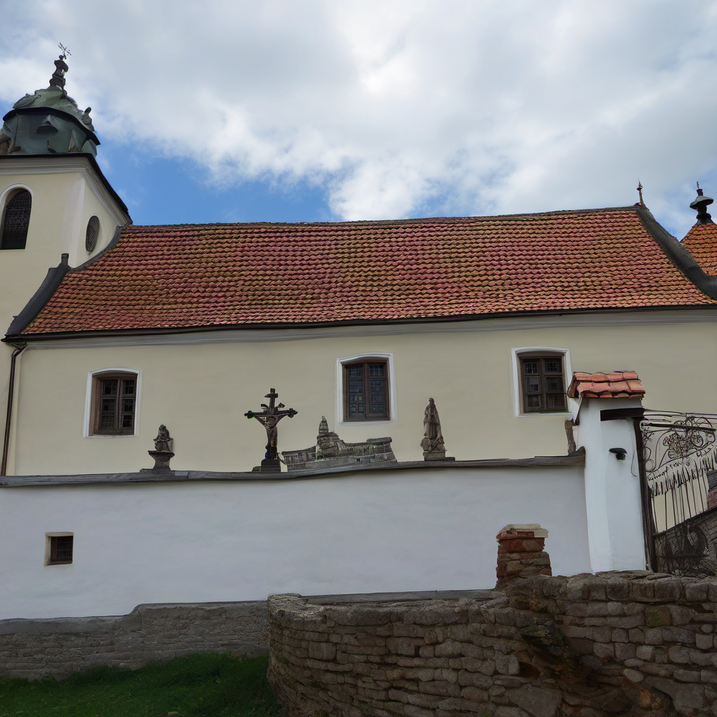 Historická podoba – Kostel svaté Maří Magdalény (Svatá Maří)