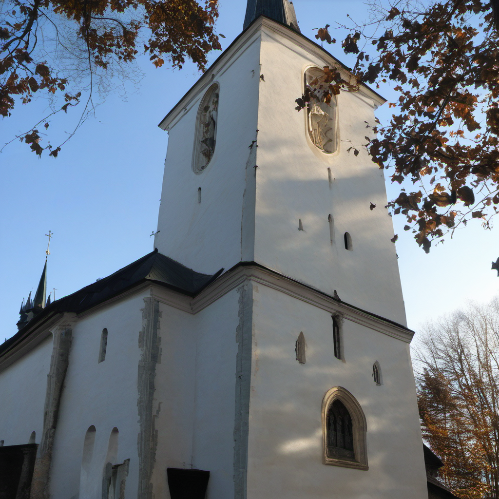 Historická podoba – kostel svaté Markéty (Zhoř)