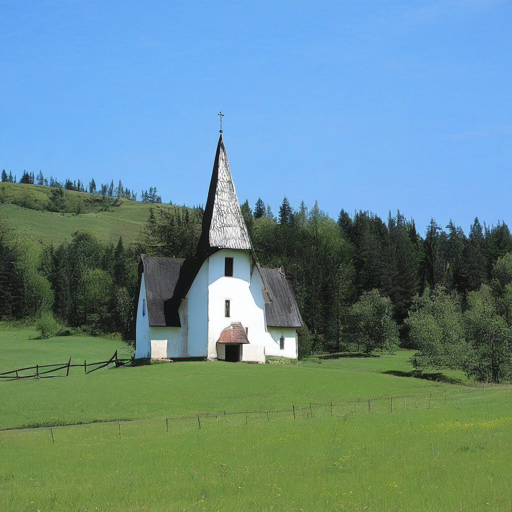 Historická podoba – Kostel svaté Zdislavy (Prostřední Bečva)
