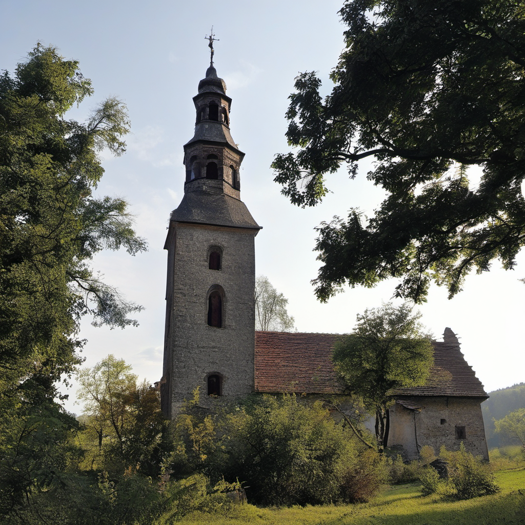 Historická podoba – Kostel svatého Šimona a Judy (Žibřidice)