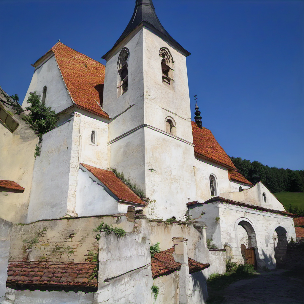 Historická podoba – Kostel svatého Šimona a Judy (Brloh)