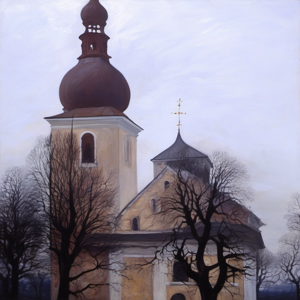 Historická podoba – Kostel svatého Štěpána (Velký Třebešov)