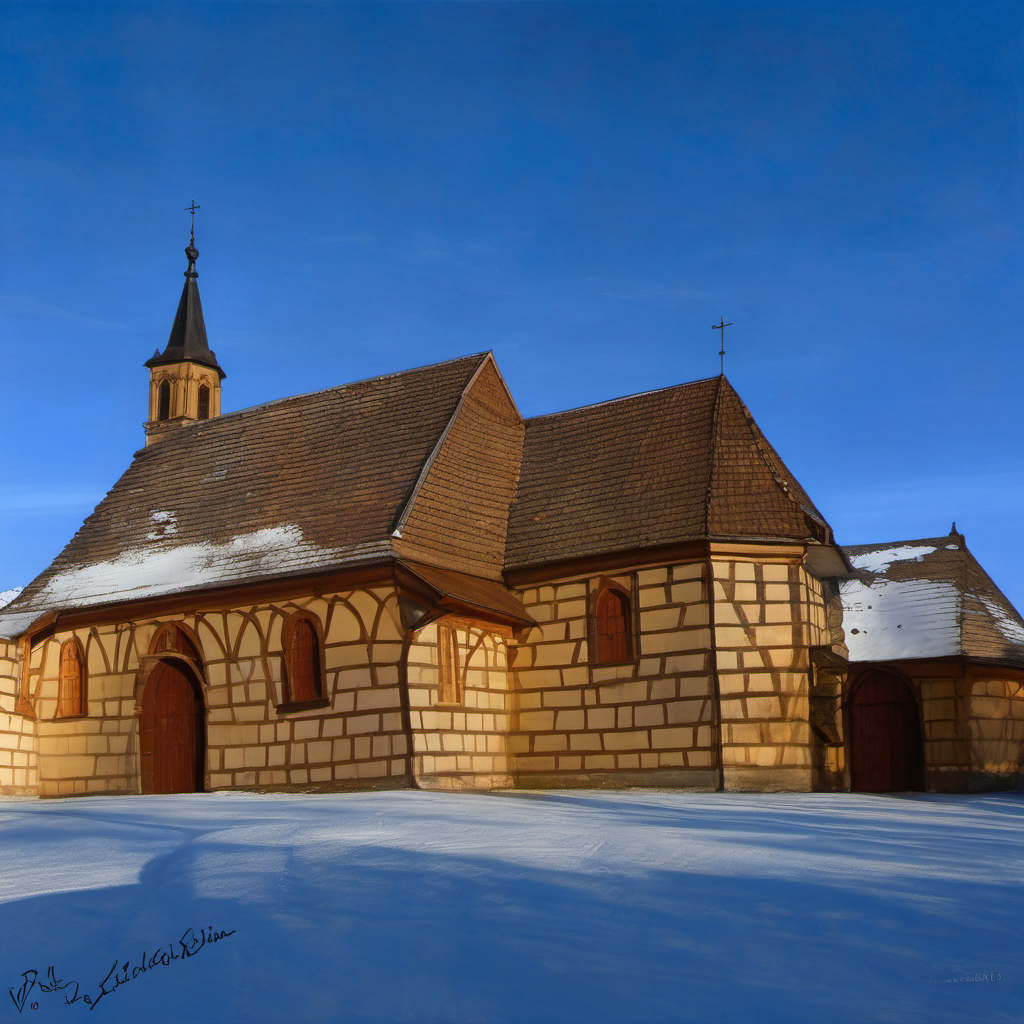 Historická podoba – Kostel svatého Antonína Paduánského (Vyšní Lhoty)