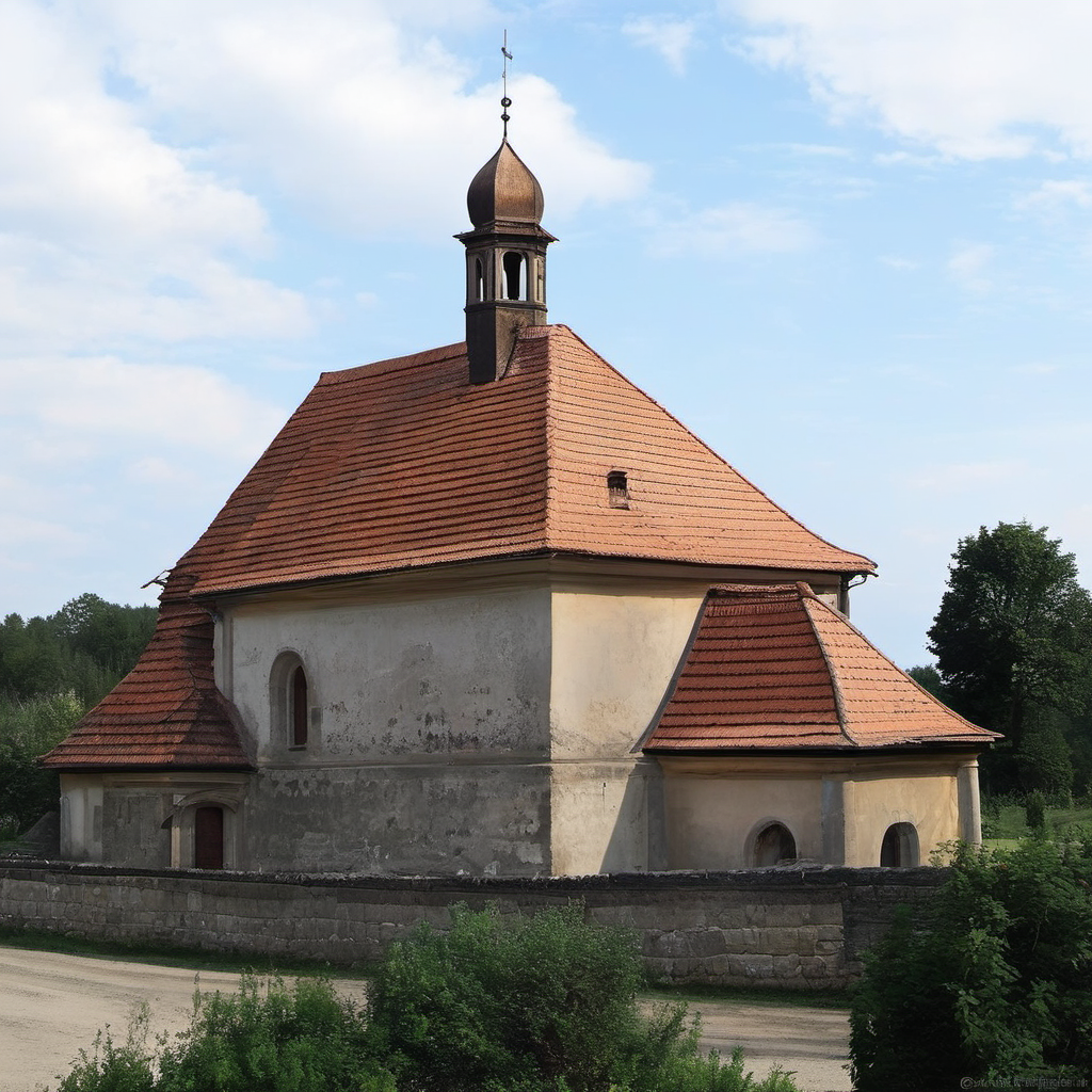 Historická podoba – kostel svatého Bartoloměje (Brada)