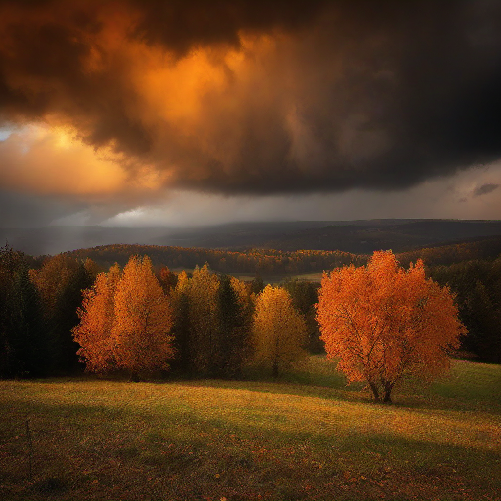 Kostel svatého Bartoloměje (Mladošovice) – autumn
