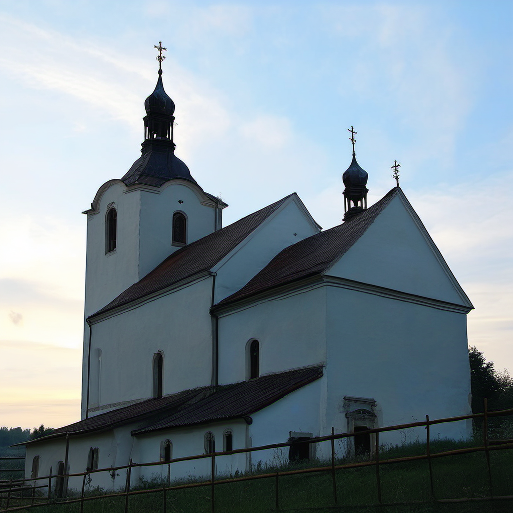 Historická podoba – kostel svatého Bartoloměje (Pošná)