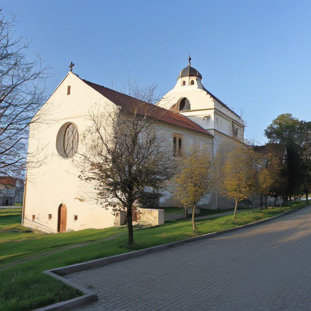 Historická podoba – kostel svatého Ducha (Šumná)