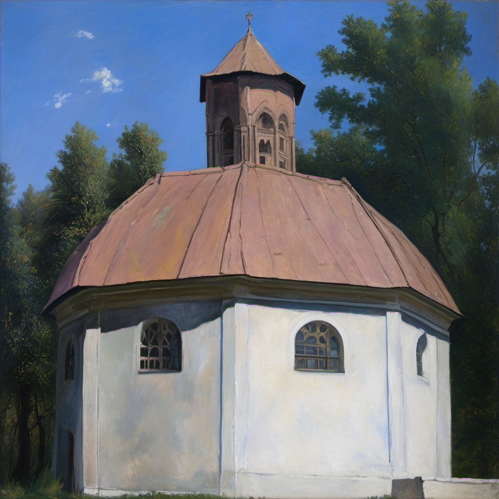 Historická podoba – Kostel svatého Floriána (Střítež)