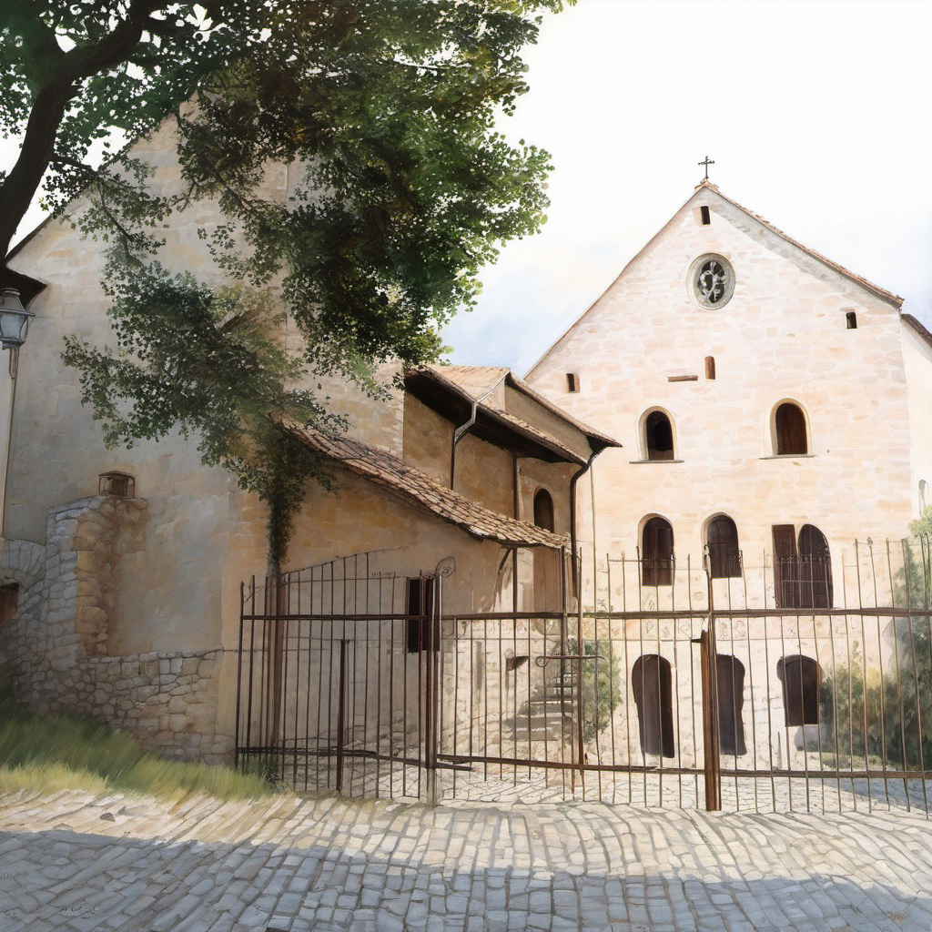 Historická podoba – kostel svatého Františka z Assisi (Mikulov)