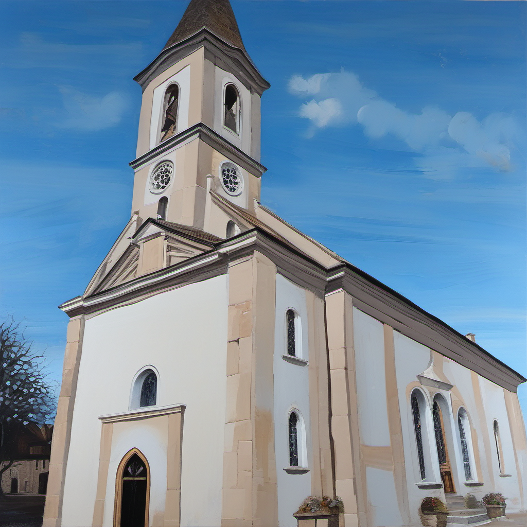 Historická podoba – kostel svatého Havla (Dolní Újezd)