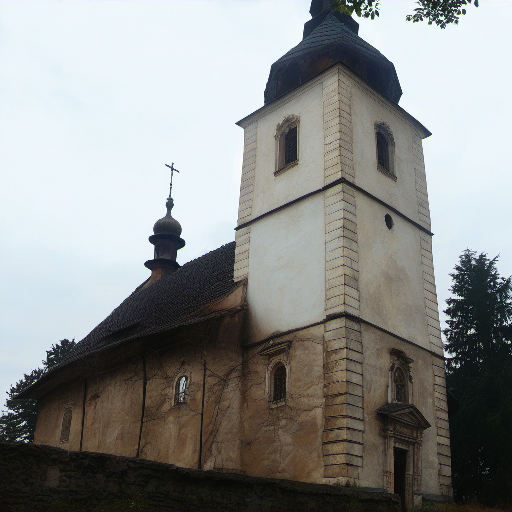 Historická podoba – Kostel svatého Jakuba (Dolní Olešnice)