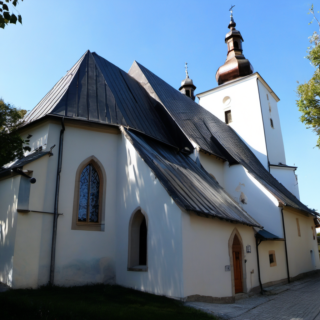 Historická podoba – kostel svatého Jana Křtitele (Frenštát pod Radhoštěm)