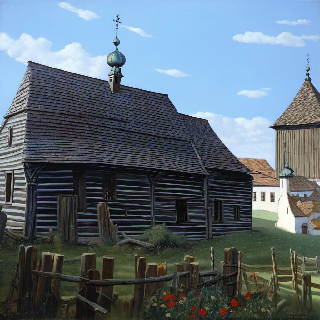 Historická podoba – kostel svatého Jana Křtitele (Slavoňov)