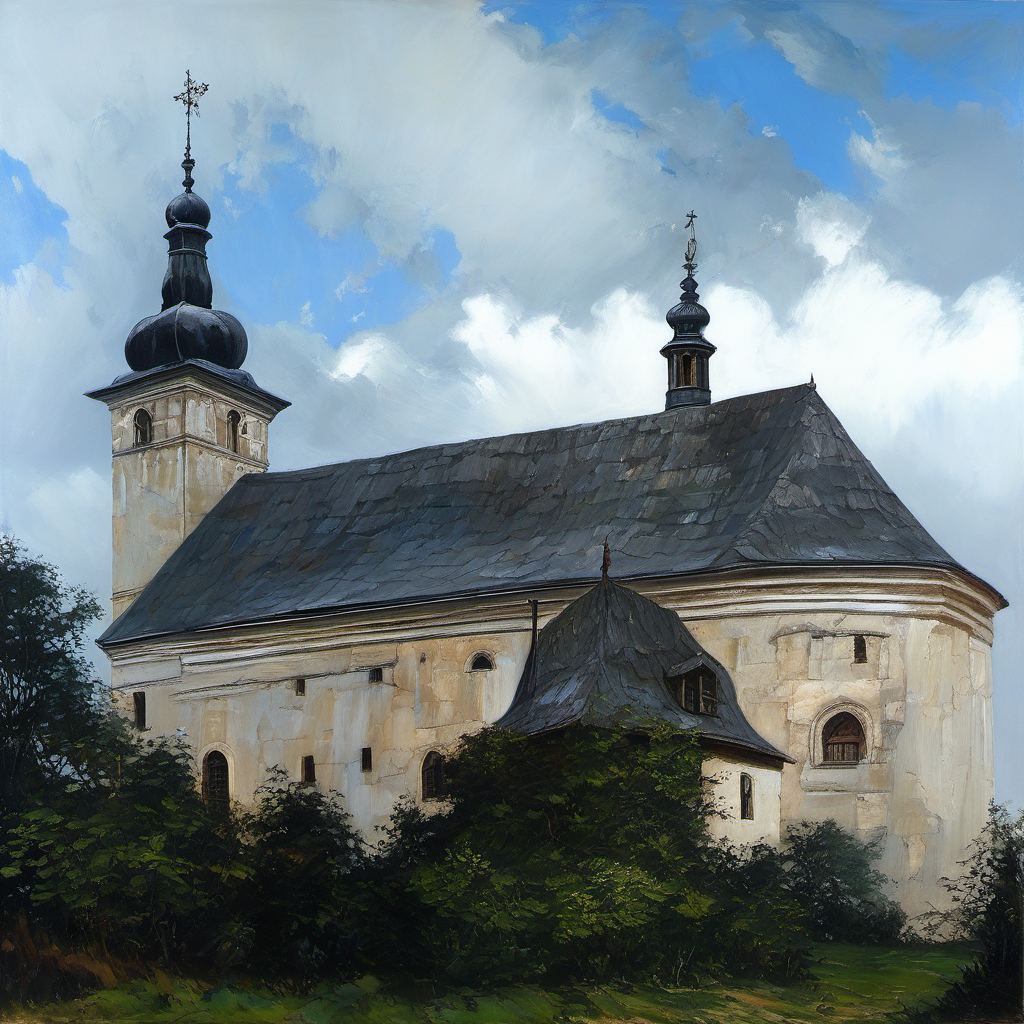 Historická podoba – kostel svatého Jana Křtitele (Tatenice)