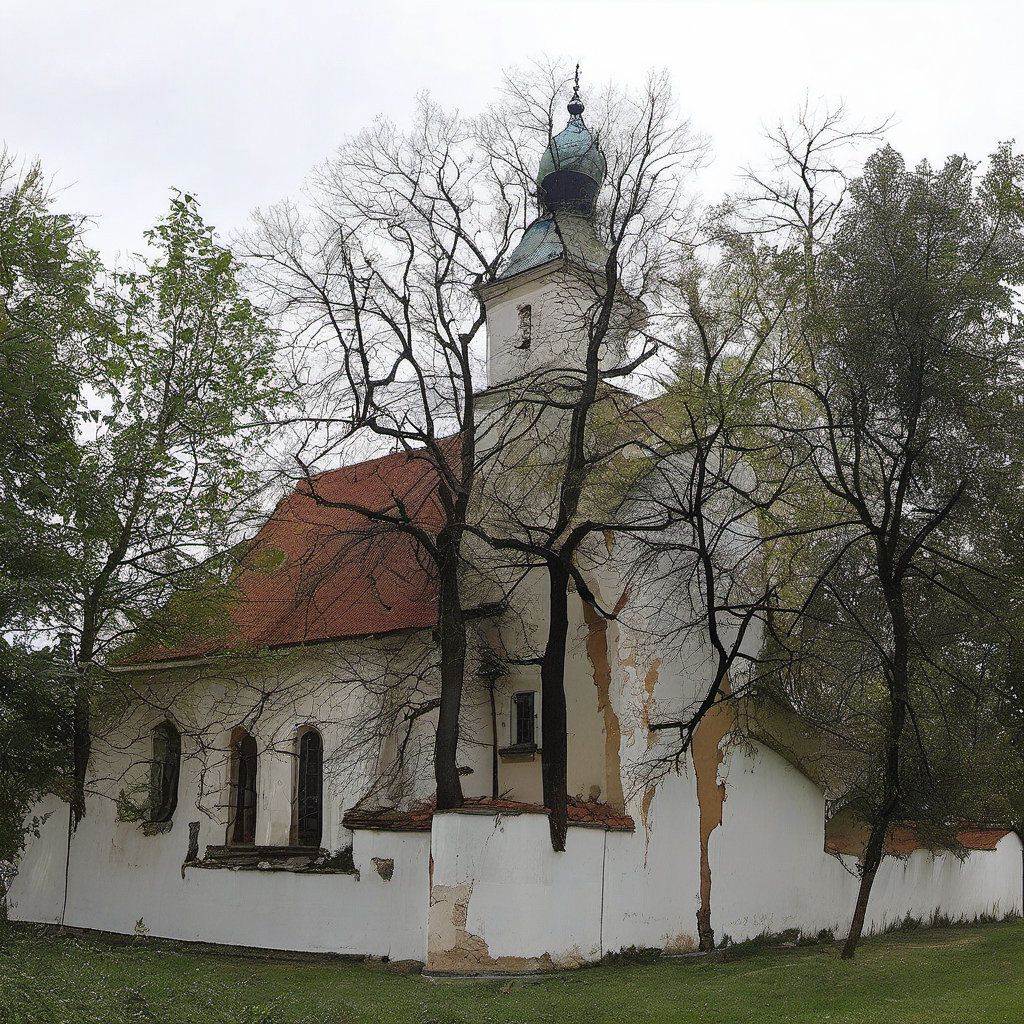 Historická podoba – Kostel svatého Jana Křtitele a svatého Prokopa