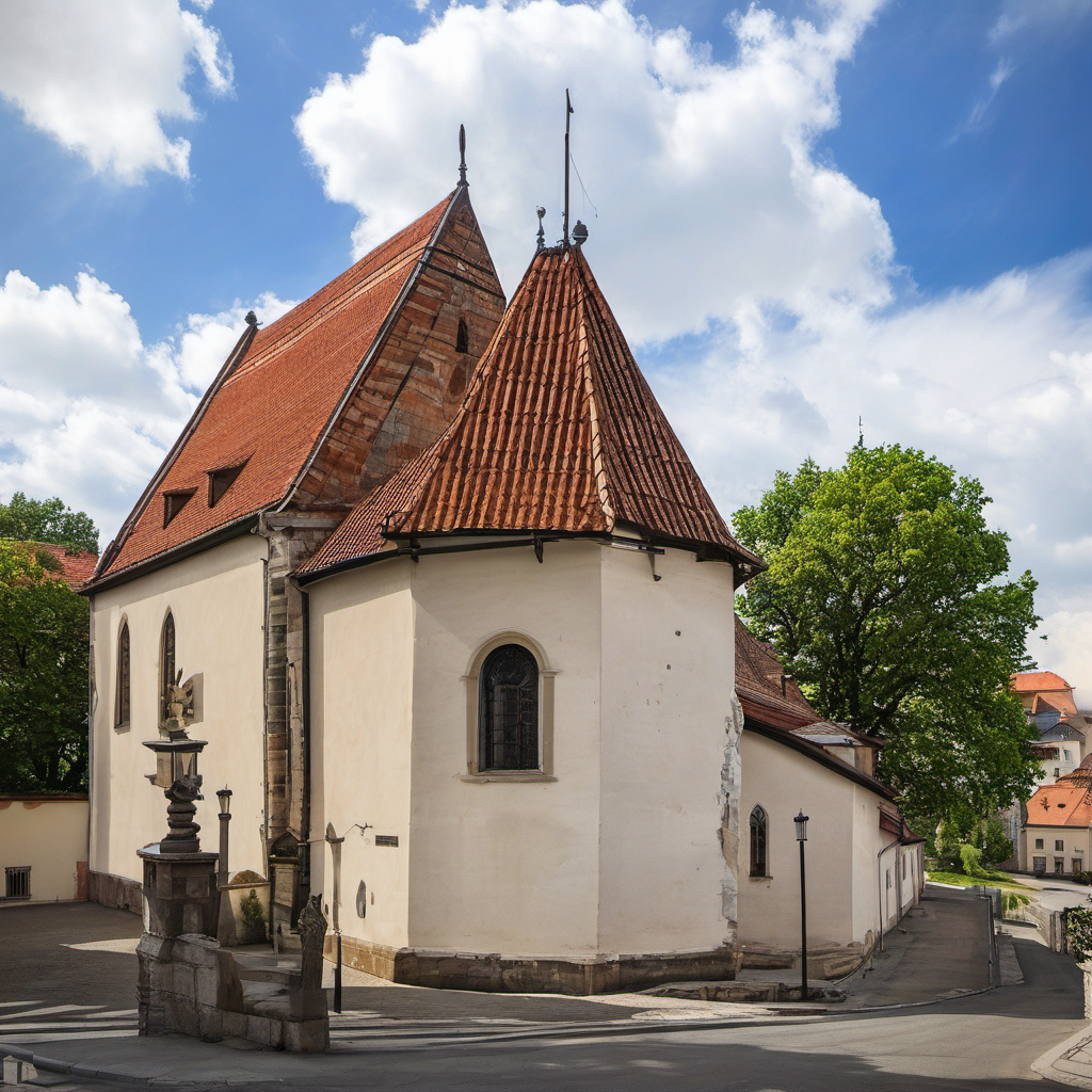 Historická podoba – Kostel svatého Jana Křtitele na prádle