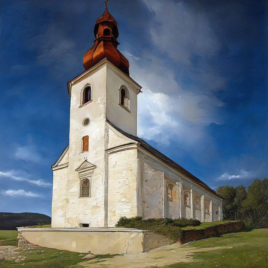 Historická podoba – Kostel svatého Jana Křtitele ve Zdislavě