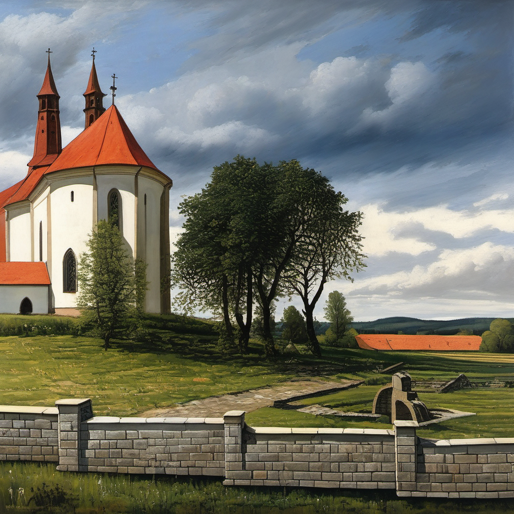 Historická podoba – kostel svatého Jiří (Bělotín)