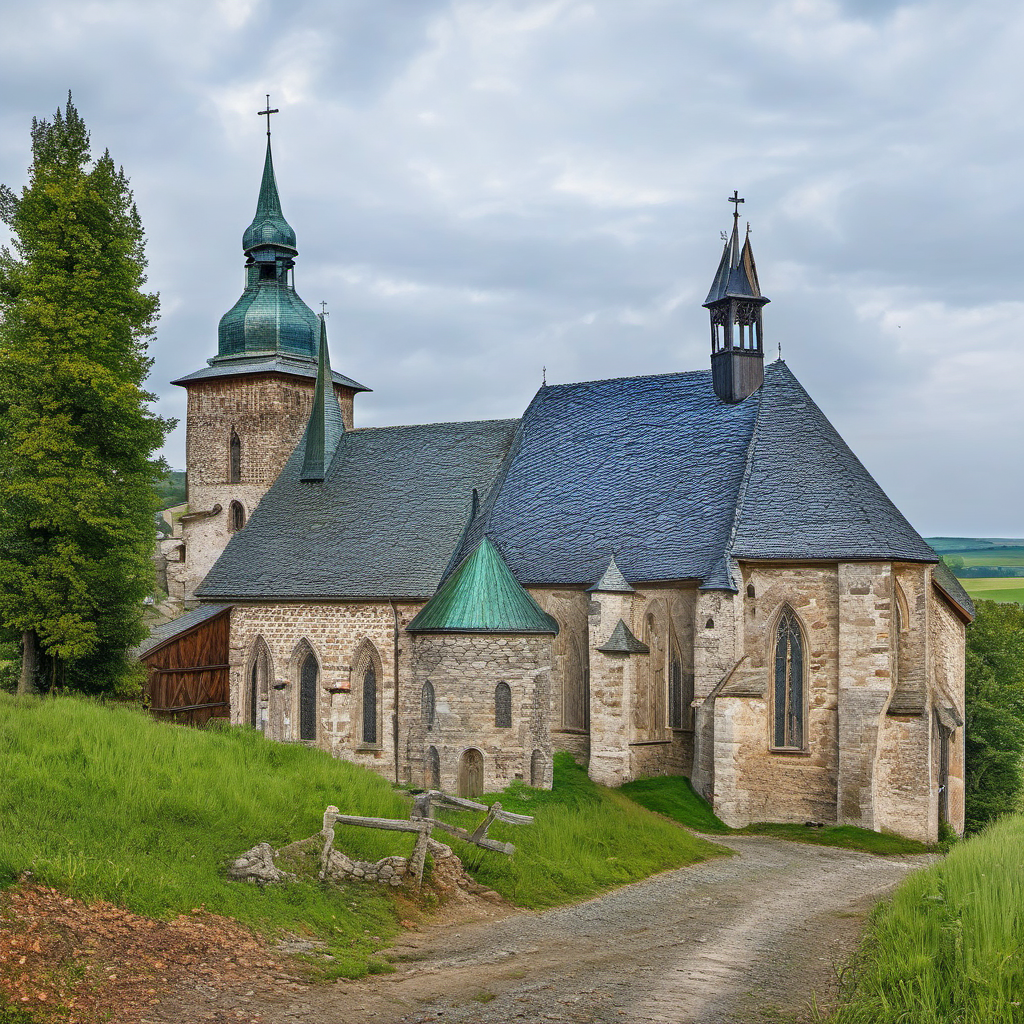kostel svatého Jiří (Horní Slavkov) – historical