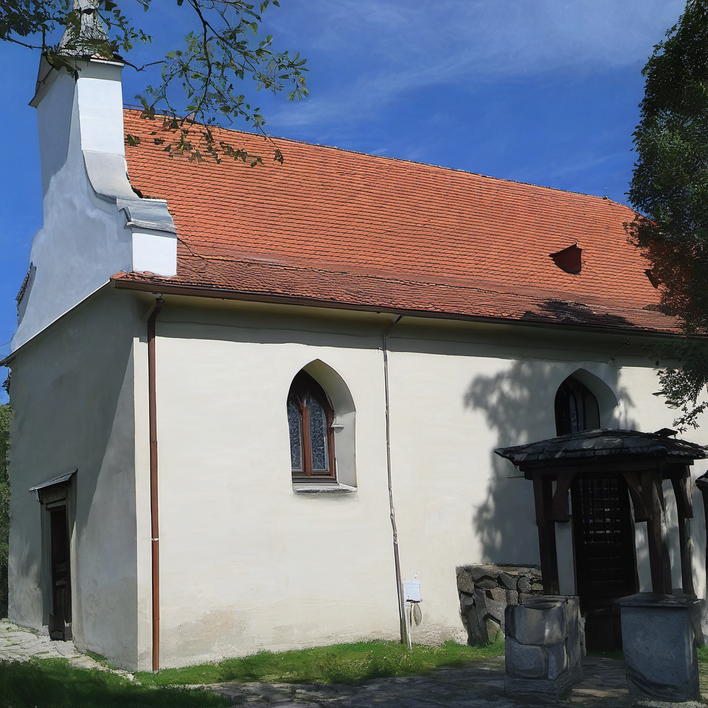 Historická podoba – Kostel svatého Jiří (Libušín)