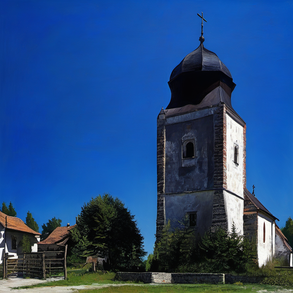 Historická podoba – Kostel svatého Jiří (Přimda)