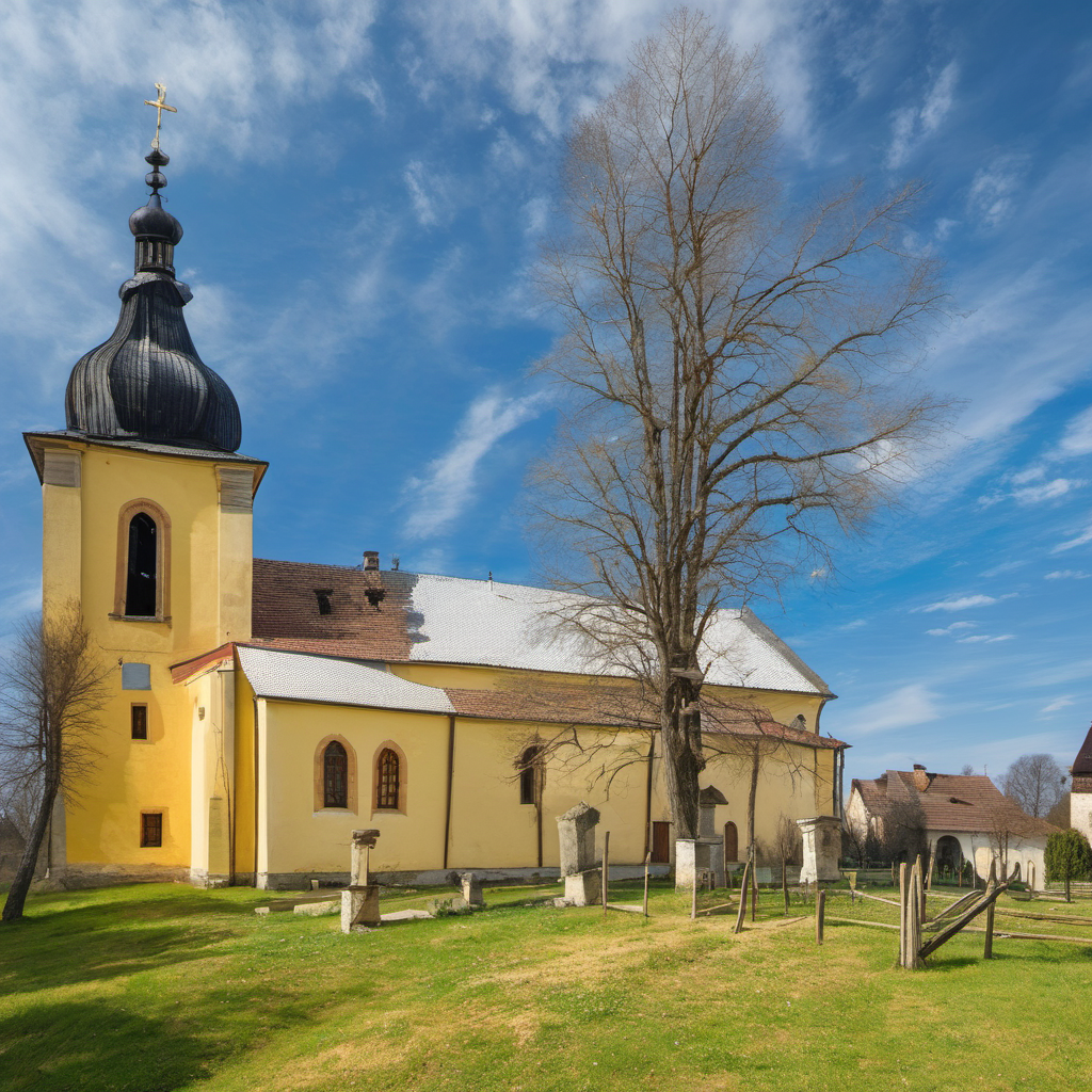 kostel svatého Jiří v Dobranově – historical