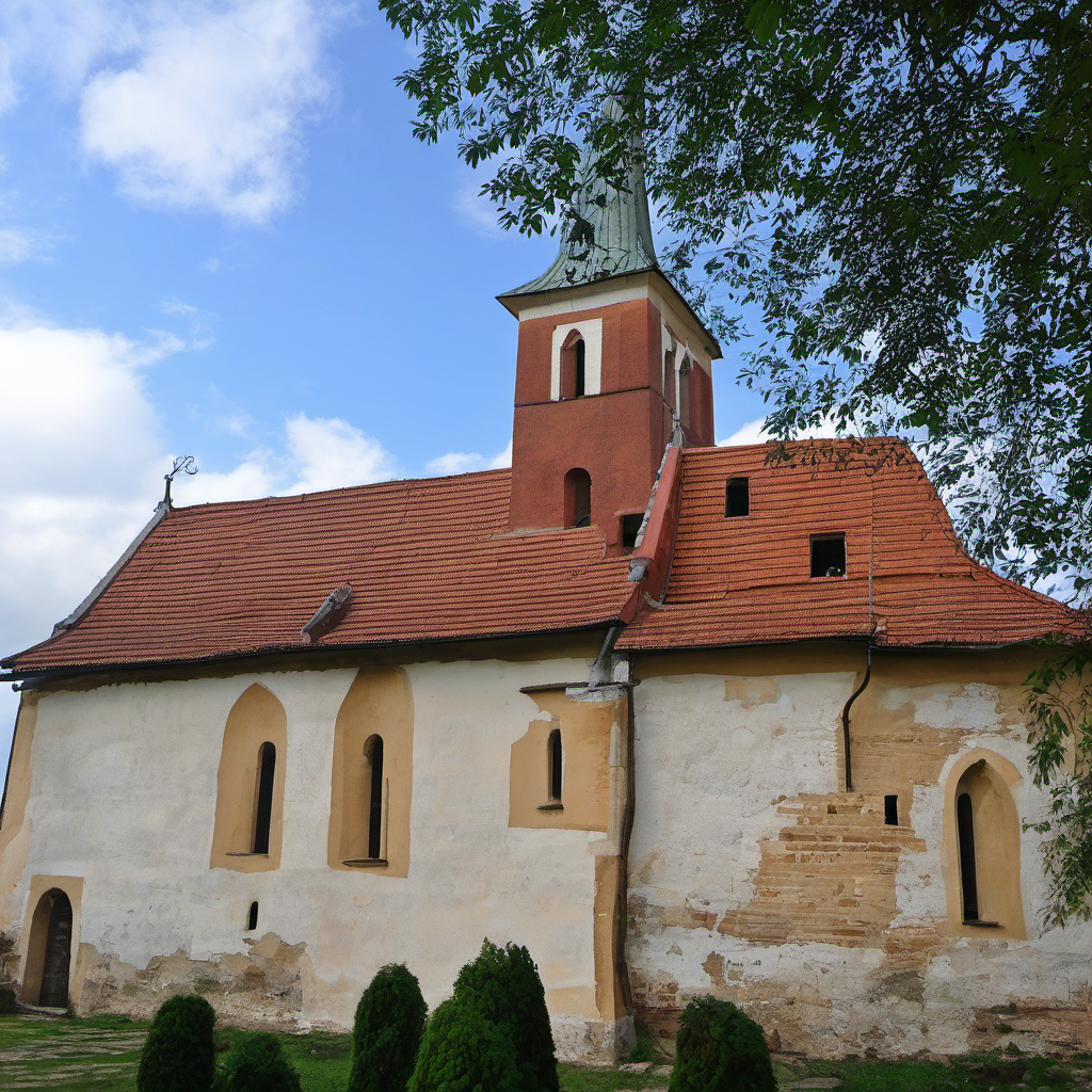 Historická podoba – kostel svatého Jiljí (Libeř)